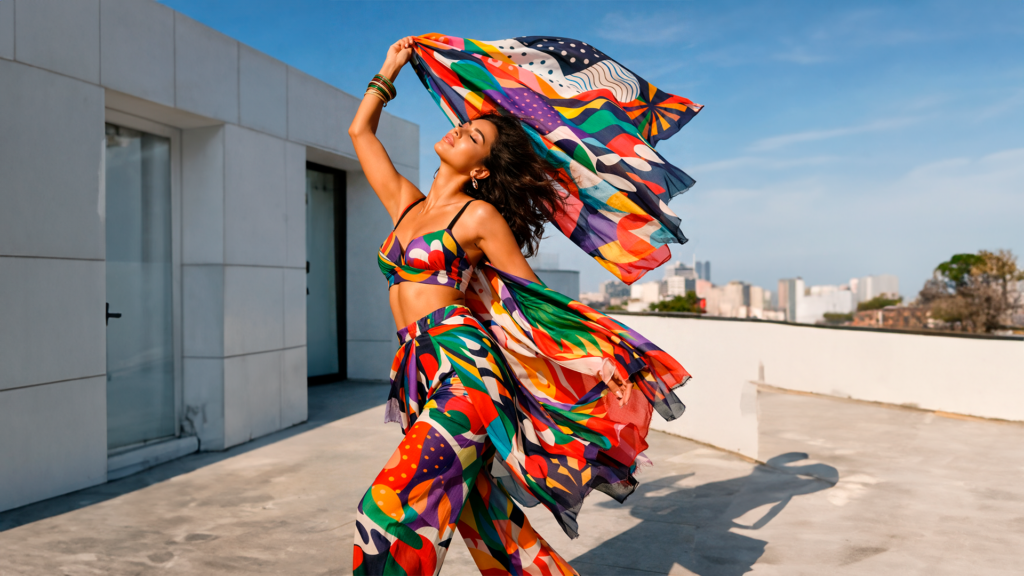 Cangas e lenços Carnaval